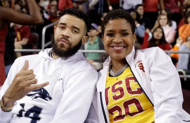 Javale Mcgee and his mother Pamela Denise Mcgee