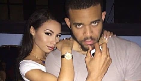 JaVale McGee and his wife Giselle Ramirez